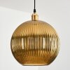 Koyoto Hanglamp, Kogellampje, Hanglamp Goud, 1-licht