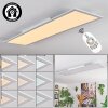 Belan Plafondlamp, Paneel LED Wit, 1-licht, Afstandsbediening