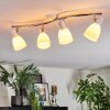 Starkeryd Plafondlamp, Plafondspot Chroom, Wit, 4-lichts