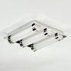 Zamar Plafondlamp LED Chroom, 3-lichts