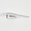 Banek Spiegellicht, Wandlamp LED Chroom, 1-licht, Kleurwisselaar