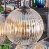 Koyoto Hanglamp, Kogellampje, Hanglamp Amber, Duidelijk, 6-lichts