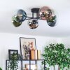 Gastor Plafondlamp, Kogellampje 62 cm Blauw, Chroom, Groen, Duidelijk, Koperkleurig, Rookkleurig, 6-lichts