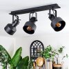 Tylar Plafondlamp, Plafondspot Zwart, 3-lichts