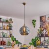Ripoll Hanglamp, Kogellampje, Hanglamp Goud, 1-licht