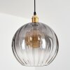 Koyoto Hanglamp, Kogellampje, Hanglamp Goud, 1-licht