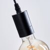 Soungou Hanglamp, Hanglamp Natuurlijke kleuren, Zwart, 4-lichts