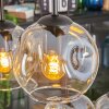 Ripoll Hanglamp, Kogellampje, Hanglamp Amber, Duidelijk, 6-lichts