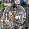 Koyoto Hanglamp, Kogellampje, Hanglamp Duidelijk, Rookkleurig, 6-lichts