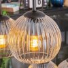Koyoto Hanglamp, Kogellampje, Hanglamp Amber, Duidelijk, 6-lichts