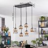 Ripoll Hanglamp, Kogellampje, Hanglamp Amber, 6-lichts