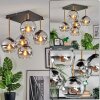 Koyoto Plafondlamp, Kogellampje Goud, Zwart, 5-lichts