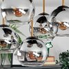 Koyoto Plafondlamp, Kogellampje Goud, Zwart, 5-lichts