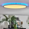 Zuren Plafondlamp, Paneel LED Wit, 1-licht, Kleurwisselaar