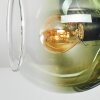 Koyoto Plafondlamp, Kogellampje 31 cm Blauw, Goud, Groen, Duidelijk, 4-lichts