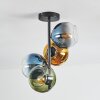 Koyoto Plafondlamp, Kogellampje 31 cm Blauw, Goud, Groen, Duidelijk, 4-lichts