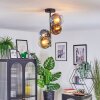 Koyoto Plafondlamp, Kogellampje 31 cm Blauw, Goud, Groen, Duidelijk, 4-lichts