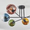 Koyoto Plafondlamp, Kogellampje 78 cm Blauw, Goud, Groen, Duidelijk, Koperkleurig, 6-lichts