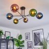 Gastor Plafondlamp, Kogellampje 80 cm Blauw, Chroom, Groen, Koperkleurig, Rookkleurig, 6-lichts