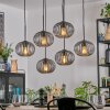 Oravi Hanglamp, Hanglamp Zwart, 6-lichts