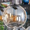 Koyoto Hanglamp, Kogellampje, Hanglamp Amber, Duidelijk, 6-lichts