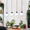 Bassagoda Hanglamp, Hanglamp Natuurlijke kleuren, Zwart, 4-lichts