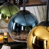Koyoto Hanglamp, Kogellampje, Hanglamp Natuurlijke kleuren, Zwart, 4-lichts