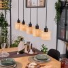 Cavaca Hanglamp, Hanglamp Natuurlijke kleuren, Zwart, 5-lichts