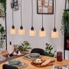 Cavaca Hanglamp, Hanglamp Natuurlijke kleuren, Zwart, 5-lichts
