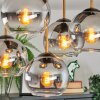 Koyoto Plafondlamp, Kogellampje Goud, Zwart, 5-lichts