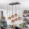 Mulstrand Hanglamp, Hanglamp Natuurlijke kleuren, 6-lichts