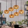 Mulstrand Hanglamp, Hanglamp Natuurlijke kleuren, 6-lichts