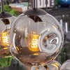 Ripoll Hanglamp, Kogellampje, Hanglamp Rookkleurig, 6-lichts