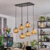 Ripoll Hanglamp, Kogellampje, Hanglamp Amber, 6-lichts