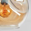 Ripoll Plafondlamp, Kogellampje Goud, Zwart, 5-lichts