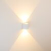 Außenwandleuchte Wandlamp voor buiten, Wandlamp LED Wit, 2-lichts