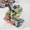 Gastor Plafondlamp, Kogellampje Blauw, Chroom, Groen, Duidelijk, Koperkleurig, Rookkleurig, 8-lichts