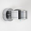 Indore Muurlamp LED Chroom, 2-lichts