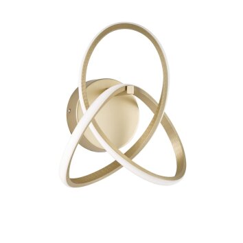 Wofi INDIGO Muurlamp LED Goud, 1-licht