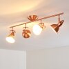 Tina Plafondlamp Koperkleurig, 4-lichts