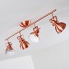 Tina Plafondlamp Koperkleurig, 4-lichts