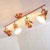 Tina Plafondlamp Koperkleurig, 4-lichts