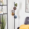 Koyoto Kogellampje, Staande lamp 31 cm Blauw, Goud, Groen, Duidelijk, Koperkleurig, Rookkleurig, 5-lichts