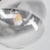 Chehalis Plafondlamp, Kogellampje Duidelijk, Rookkleurig, 3-lichts