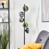 Gastor Kogellampje, Staande lamp 33 cm Blauw, Chroom, Groen, Duidelijk, Rookkleurig, 5-lichts