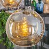 Koyoto Hanglamp, Kogellampje, Hanglamp Amber, 5-lichts