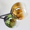 Koyoto Plafondlamp, Kogellampje 59 cm Blauw, Goud, Groen, Duidelijk, 6-lichts