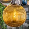Koyoto Hanglamp, Kogellampje, Hanglamp Blauw, Goud, Groen, 5-lichts