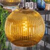 Koyoto Hanglamp, Kogellampje, Hanglamp Blauw, Goud, Groen, Koperkleurig, 5-lichts
