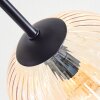 Koyoto Plafondlamp, Kogellampje 59 cm Amber, Duidelijk, 6-lichts